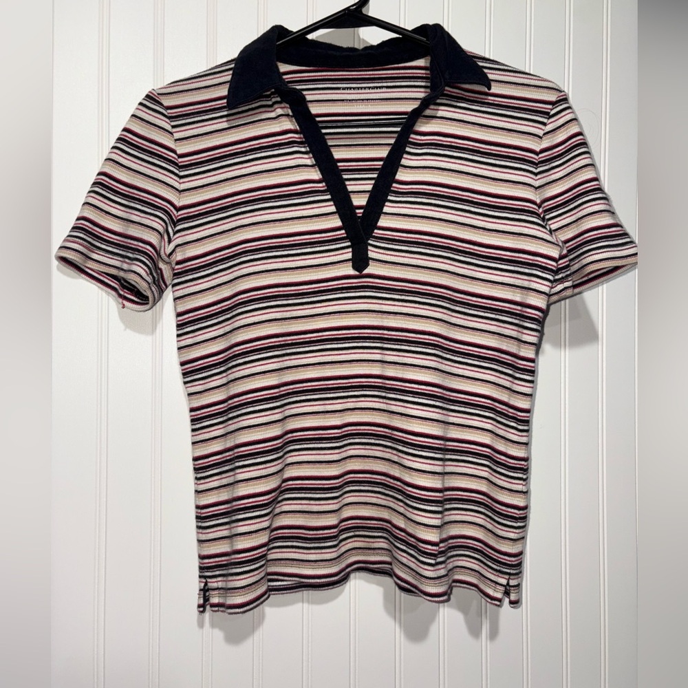 Vintage Y2K Charter Club Striped Top| Size Small